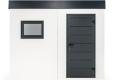 GARDEON® Gartenhaus mit Hörmann-Türen und Fenster